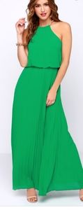 Prelude Halter Maxi Dress